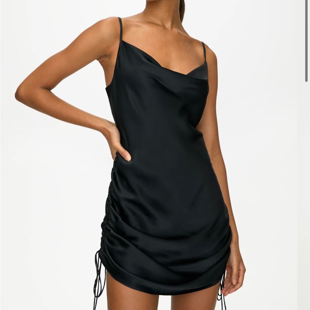 Wilfred Only Ruched Slip Dress